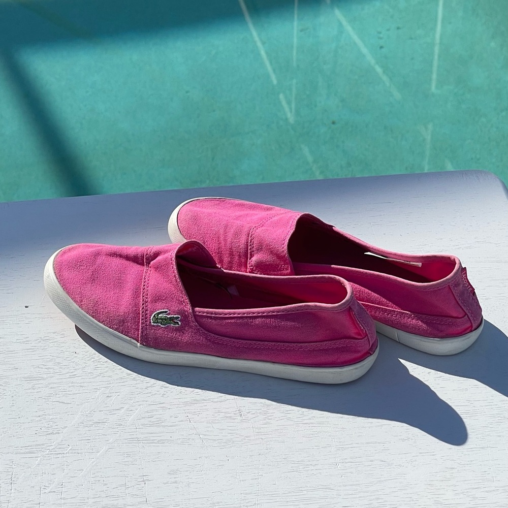 Lacoste Hot Pink Sneakers